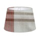 LAMPSHADE ROND CANVAS SQUARE DRAWING ROLLED EDGE