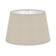 LAMPSHADE ROND COTTON STONE TRIM MATCHED
