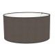 ABAT-JOUR CYLINDRIQUE UNI COTONNETTE MINERAI BIAIS ASSORTI