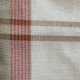 ABAT-JOUR CARRE DROIT TOILE A MATELAS CARREAUX BIAIS ROULE