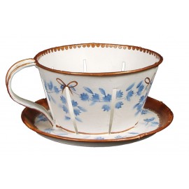 BOUGEOIR EN FORME DE TASSE ELISABETH