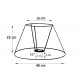 LAMPSHADE ROND