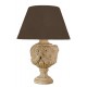 GROSSE LAMPE EN RESINE