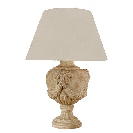 GROSSE LAMPE EN RESINE