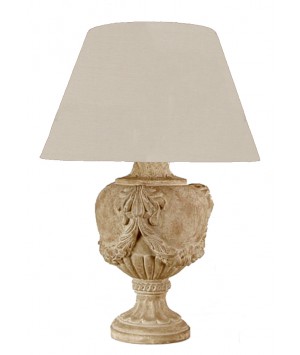 GROSSE LAMPE EN RESINE