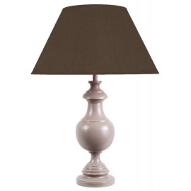 WOODEN TABLE LAMP
