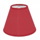 SHADE FOR CHANDELIER CHINTZ DARK RED TRIM MATCHED