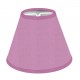 SHADE FOR CHANDELIER COTTON LILAC TRIM MATCHED