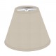 SHADE FOR CHANDELIER COTTON STONE TRIM MATCHED