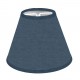 SHADE FOR CHANDELIER COTTON PETROLEUM TRIM MATCHED