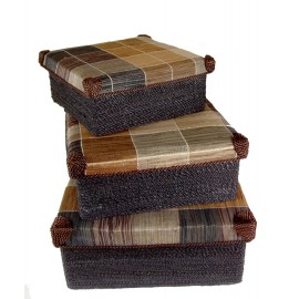 SET DE 3 BOITES QUARTZ