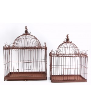 SET DE 2 CAGE A OISEAUX