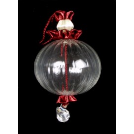BOULE ROUGE A SUSPENDRE