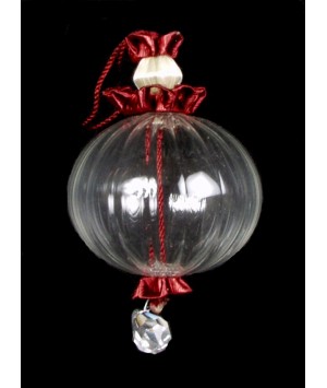 BOULE ROUGE A SUSPENDRE