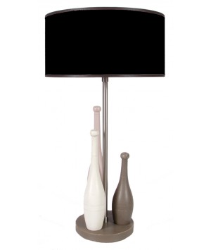LAMPE DE CHEVET DECOR QUILLES