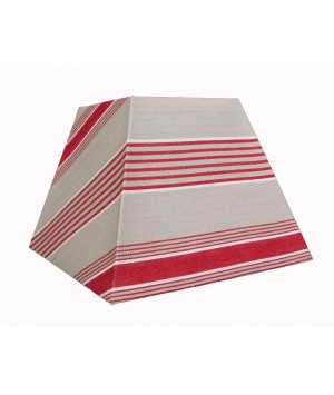 ABAT-JOUR CARRE PYRAMIDE + REDUCTEUR E14