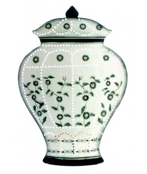 PHOTOPHORE EN FORME DE VASE CHING
