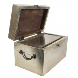 SET DE 2 COFFRETS ARGENTES 