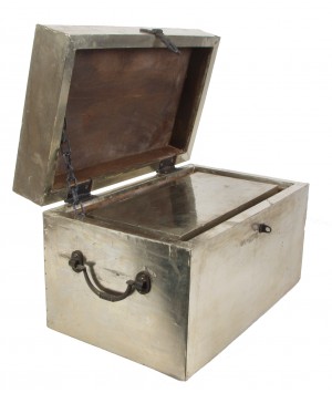 SET DE 2 COFFRETS ARGENTES 