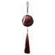 POMPON GM ECAILLE BORDEAUX 