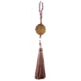 FLOCHE POMPON JADE PARME 