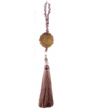 FLOCHE POMPON JADE PARME 
