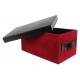 DVD BOX CUIR/ROUGE 