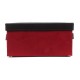 DVD BOX CUIR/ROUGE 