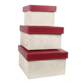STORAGE BOXES PACK OF 3