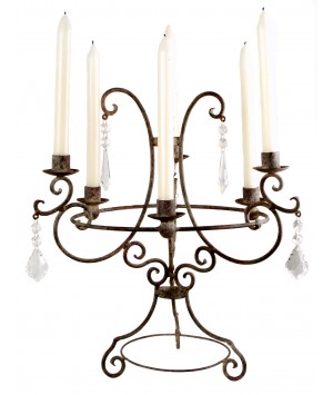 CHANDELIER MANOIR 6 BOUGIES